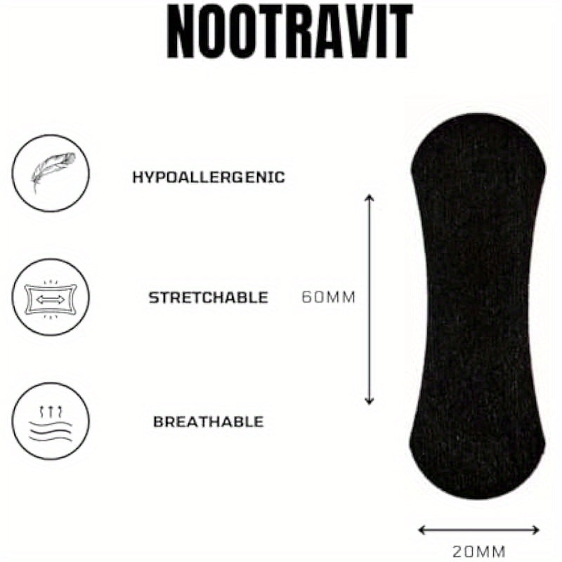 Black Micropore Nasal Strips