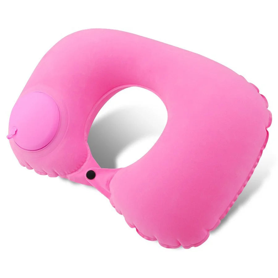 Portable Inflatable Neck Pillow