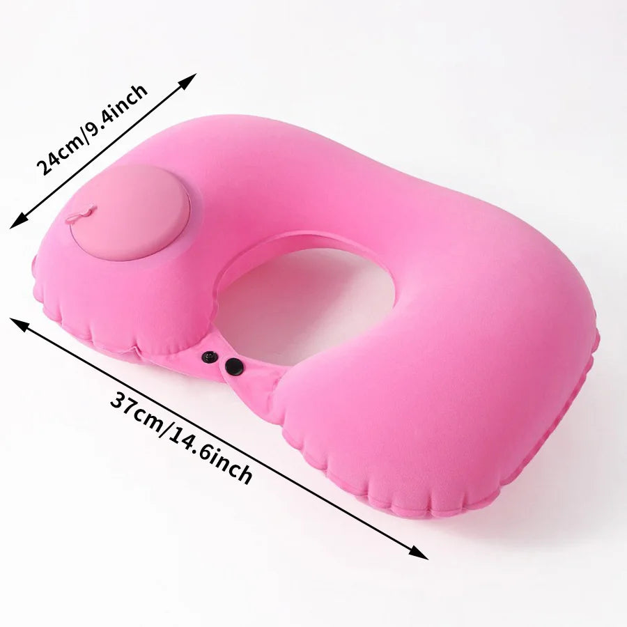 Portable Inflatable Neck Pillow