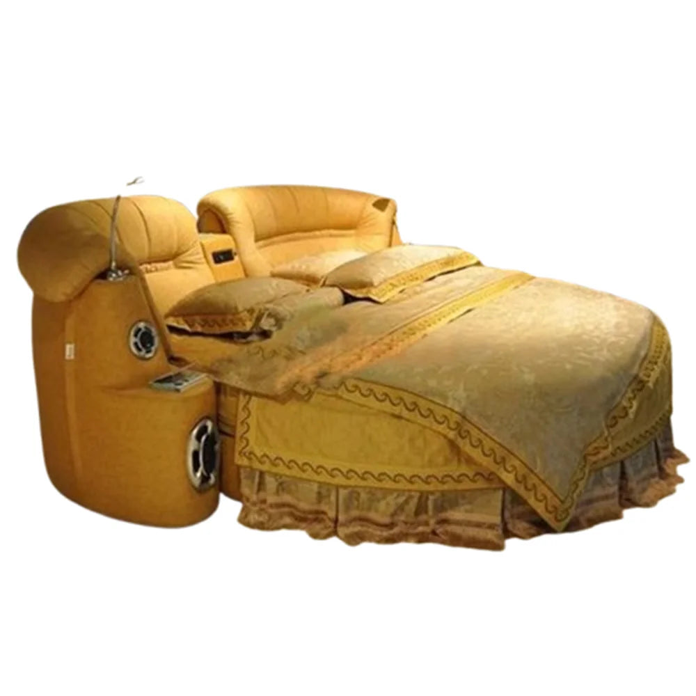 smart upholstered double bed
