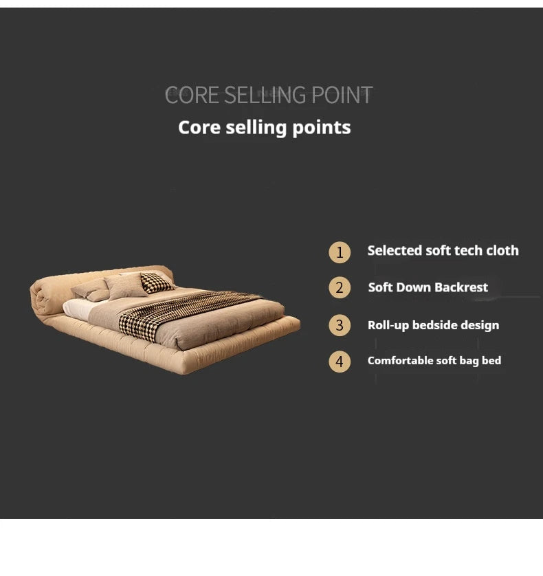 European Luxury Double Bed – Elegant Queen Design