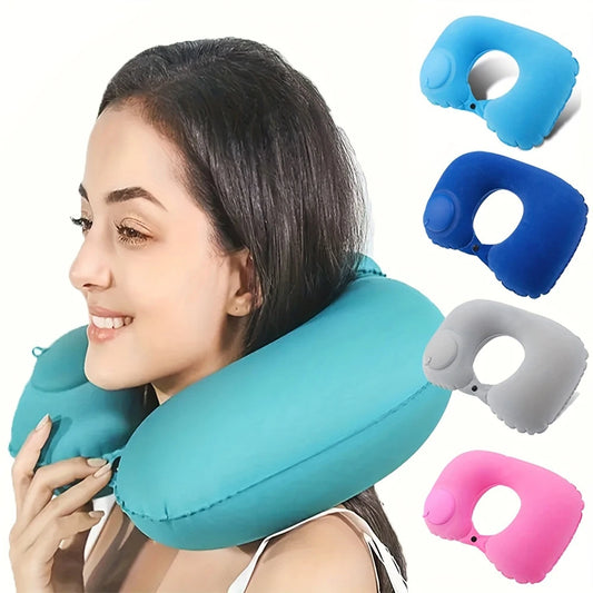 Portable Inflatable Neck Pillow