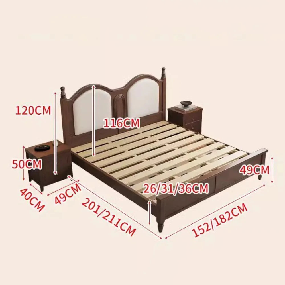 Modern European Storage Bed