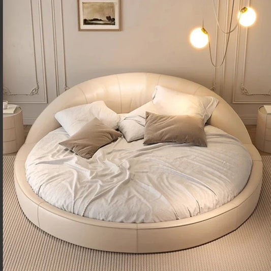 elegant round bed