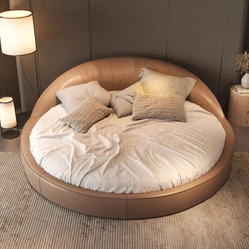 elegant round bed