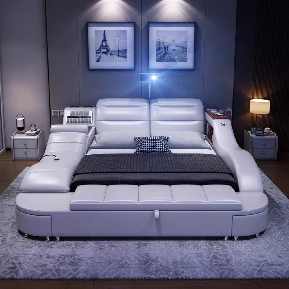 Luxury Smart Organizer Bed