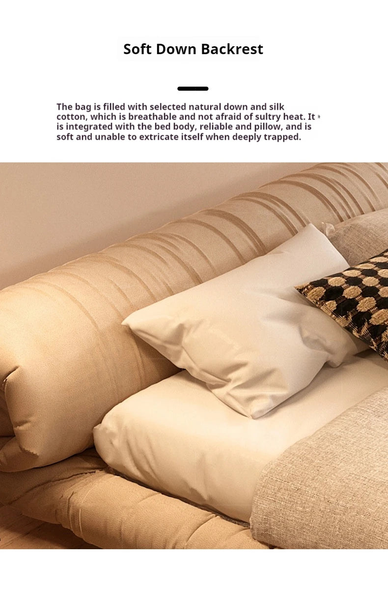 European Luxury Double Bed – Elegant Queen Design