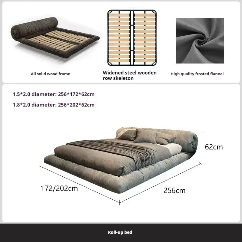 European Luxury Double Bed – Elegant Queen Design