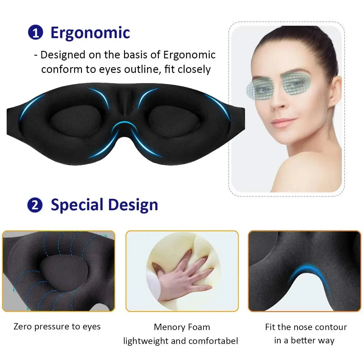 3D Eye Mask