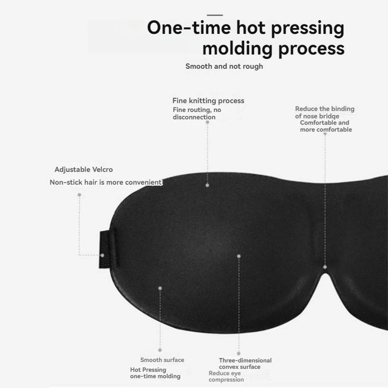3D Non-Marking Three-Dimensional Eye Mask