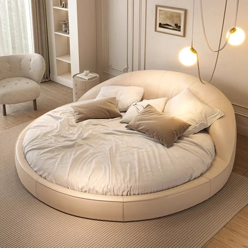 elegant round bed