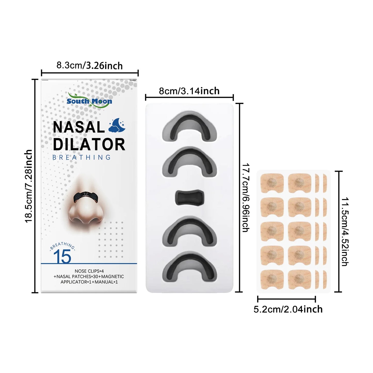 Anti-Snoring Magnetic Nose Clip