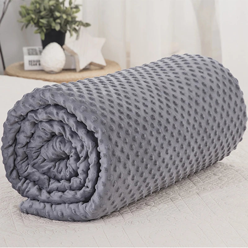 Soft Flannel Weighted Blanket Cover