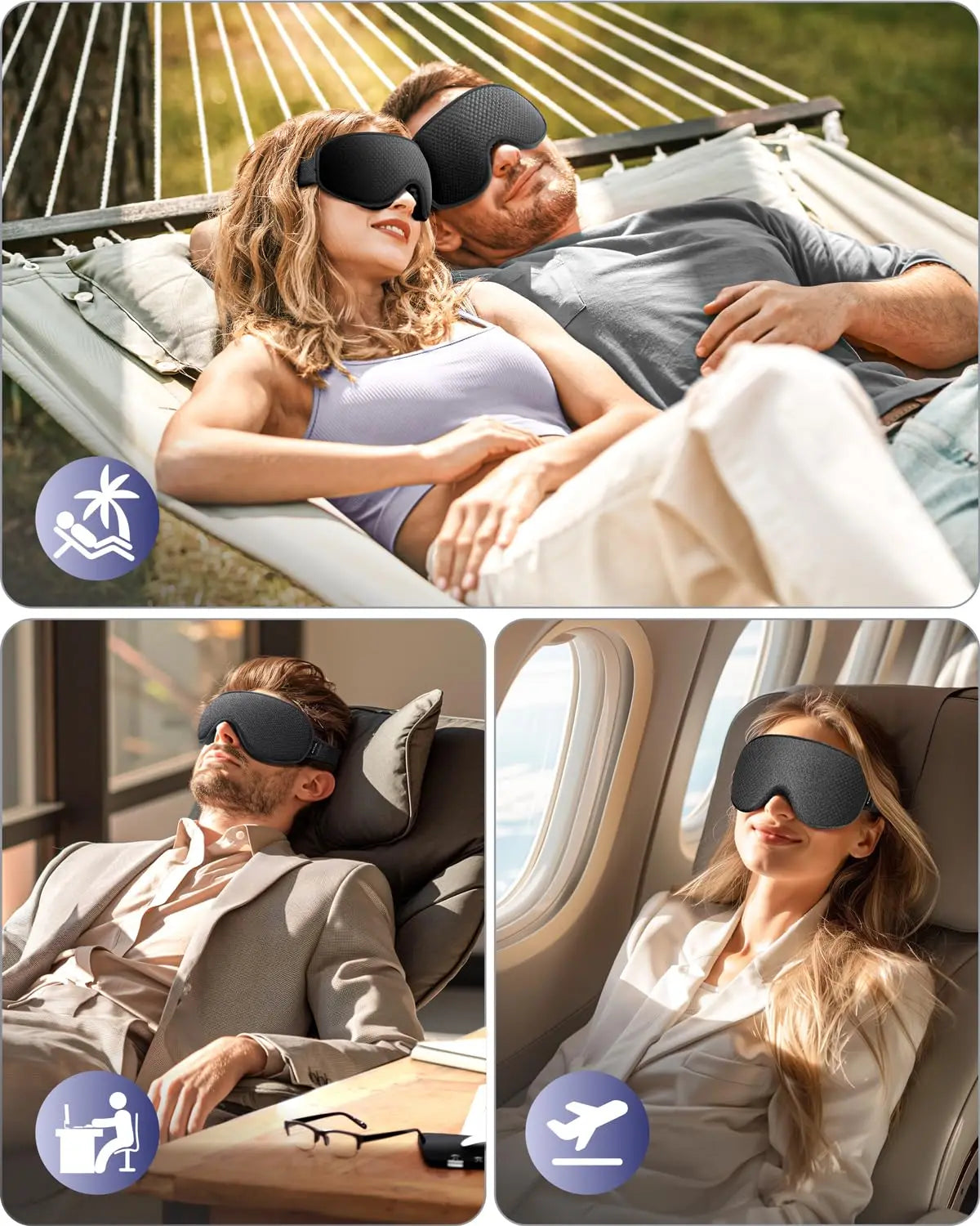 Men's and Women's sleep mask