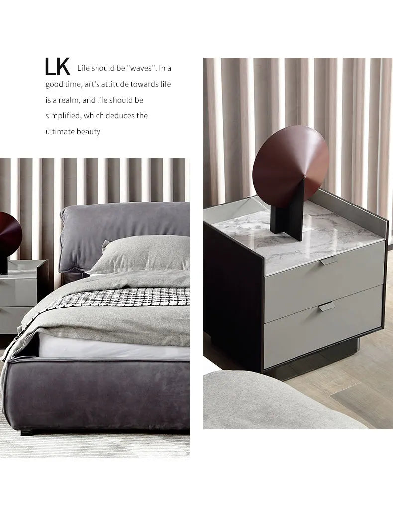 Italian Luxury Master Bed