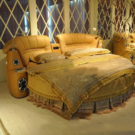 smart upholstered double bed