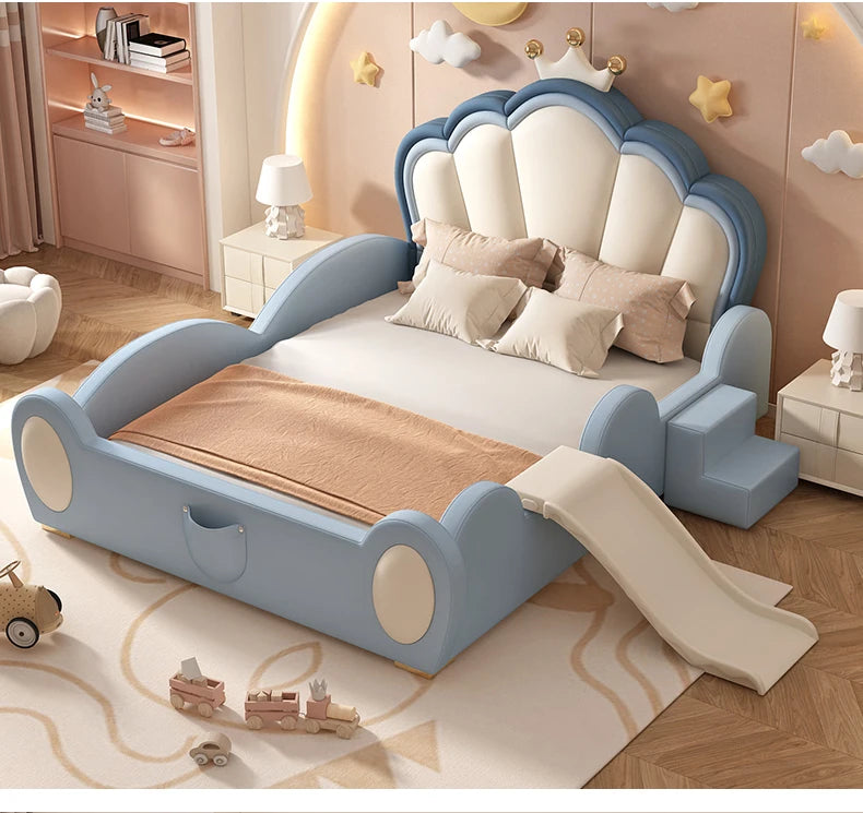 European Queen Storage Bed