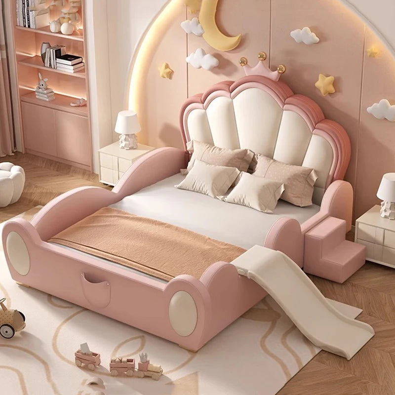 European Queen Storage Bed