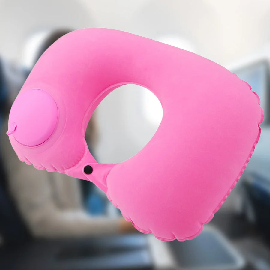 Portable Inflatable Neck Pillow