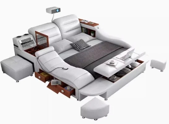 Luxury Smart Organizer Bed