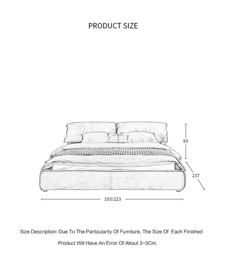 Italian Luxury Master Bed