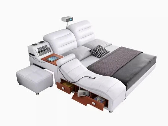 Luxury Smart Organizer Bed