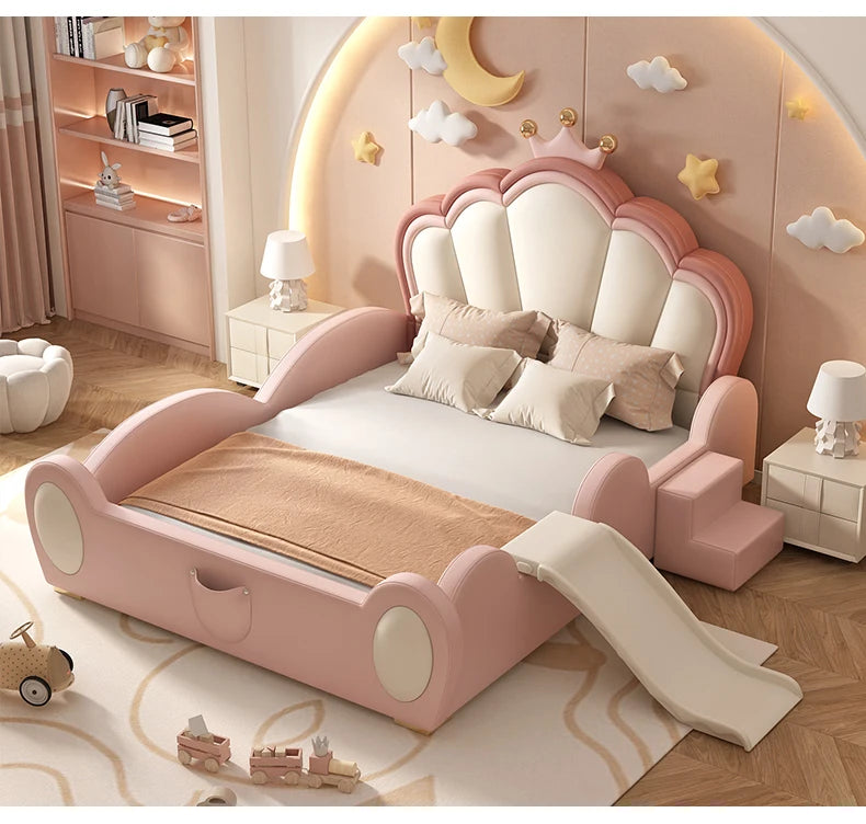 European Queen Storage Bed