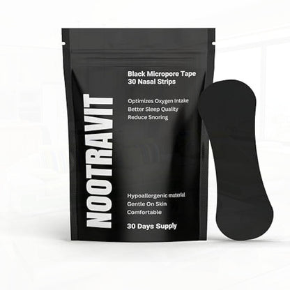 Black Micropore Nasal Strips