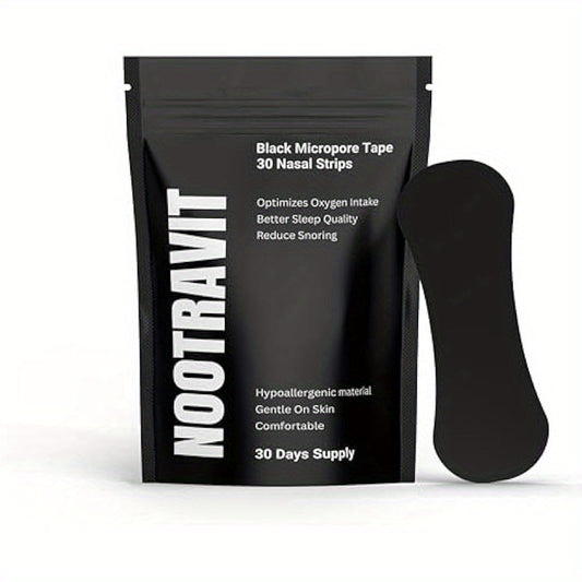 Black Micropore Nasal Strips