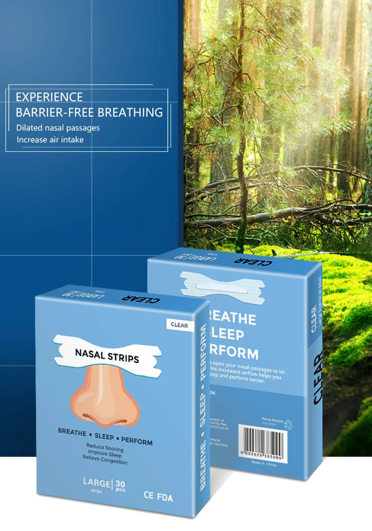 Transparent Nasal Strips