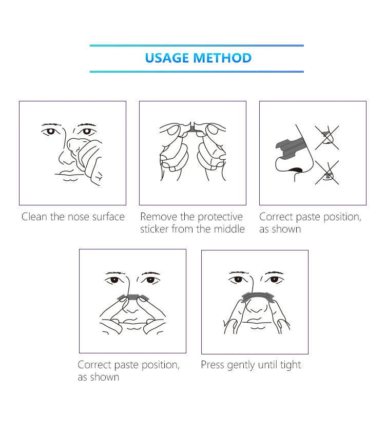 Transparent Nasal Strips