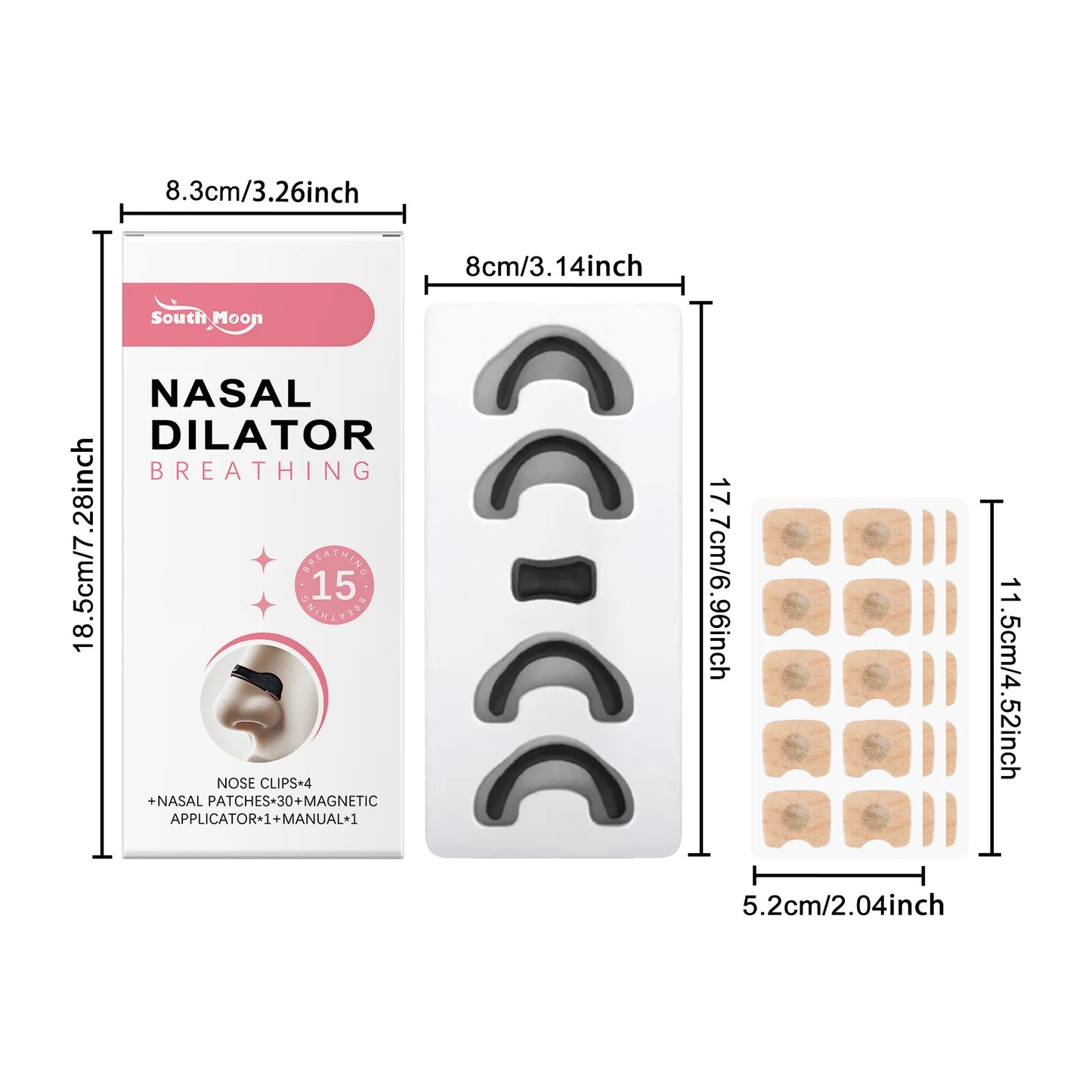 Anti-Snoring Magnetic Nose Clip