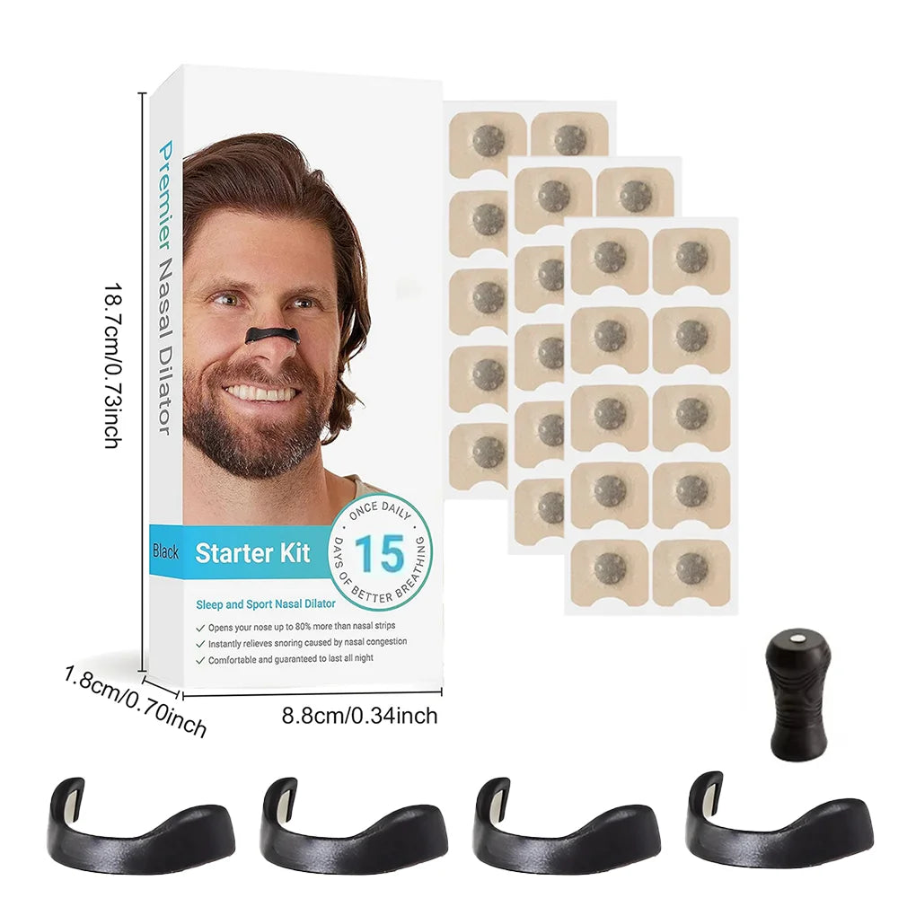 Intake Breathing Magnetic Nasal Strip Starter Kit