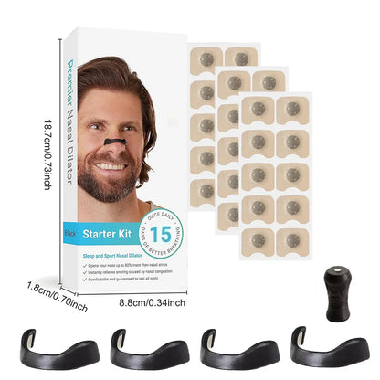 Intake Breathing Magnetic Nasal Strip Starter Kit