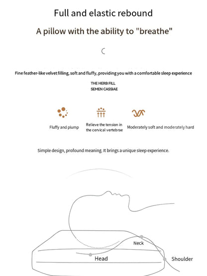 Pillows Antibacterial And Non-Deformed Cervical Spine Protection