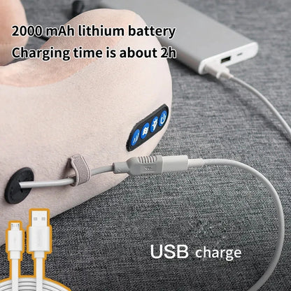 Electric U Shaped Pillow Neck with Massage