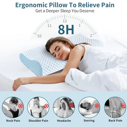 1pc Cool feeling Memory Foam Pillow