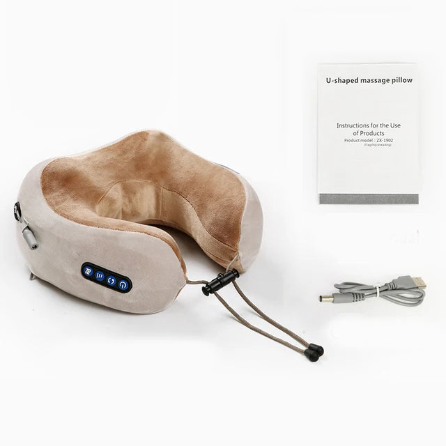 Electric U Shaped Pillow Neck with Massage