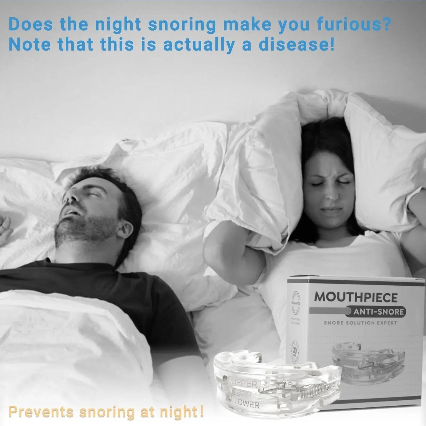 Adjustable Anti-Snoring Mouth Guard