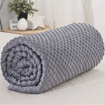 Soft Flannel Weighted Blanket Cover