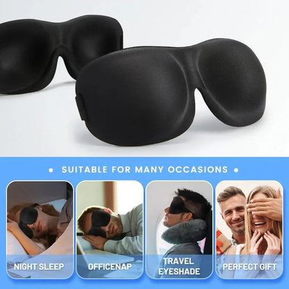 3D Soft Memory Foam Eye mask