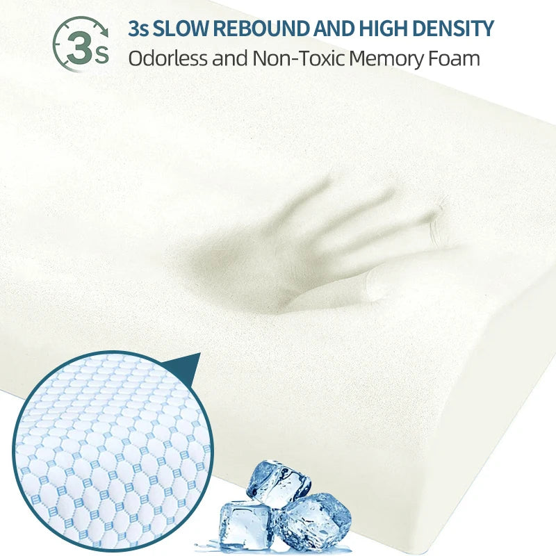 1pc Cool feeling Memory Foam Pillow