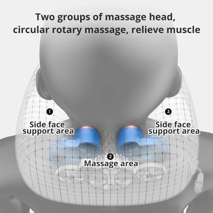Electric U Shaped Pillow Neck with Massage