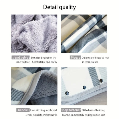 Wearable Flannel Blanket