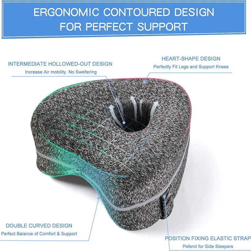 Ergonomic Leg Support Pillow