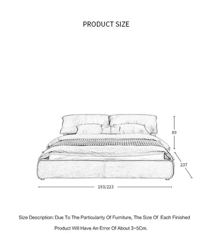 Italian Luxury Master Bed
