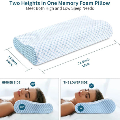 1pc Cool feeling Memory Foam Pillow