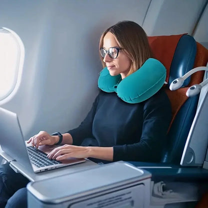 Portable Inflatable Neck Pillow