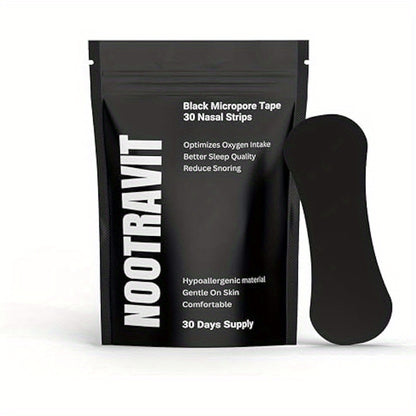 Black Micropore Nasal Strips